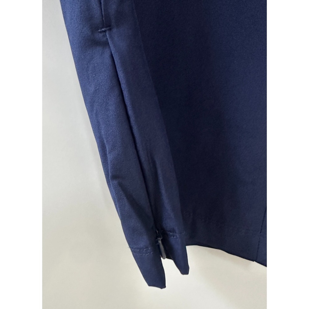 New Tommy Bahama Everyday Active XL Navy Pull-On Ankle Pants Zip Hem Stretch - Picture 9 of 11